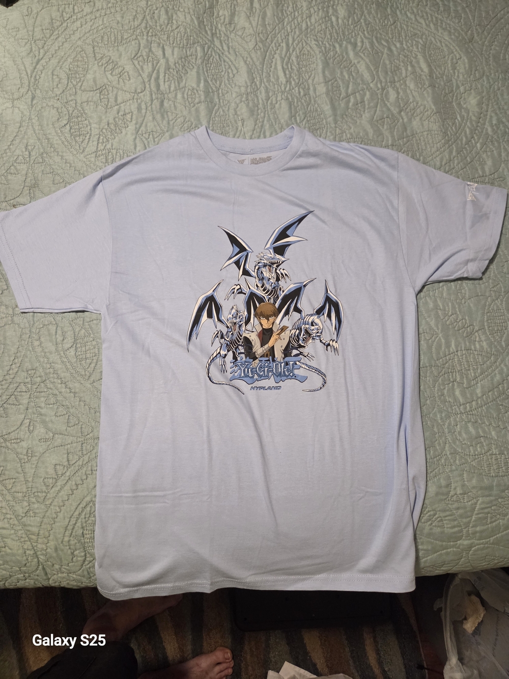 Yu-Gi-Oh! White Graphic Tee